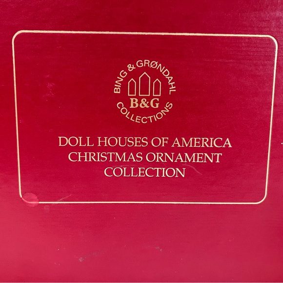 Rare! Bing & Grondahl Doll Houses Christmas Ornament Collection. - Picture 2 of 7